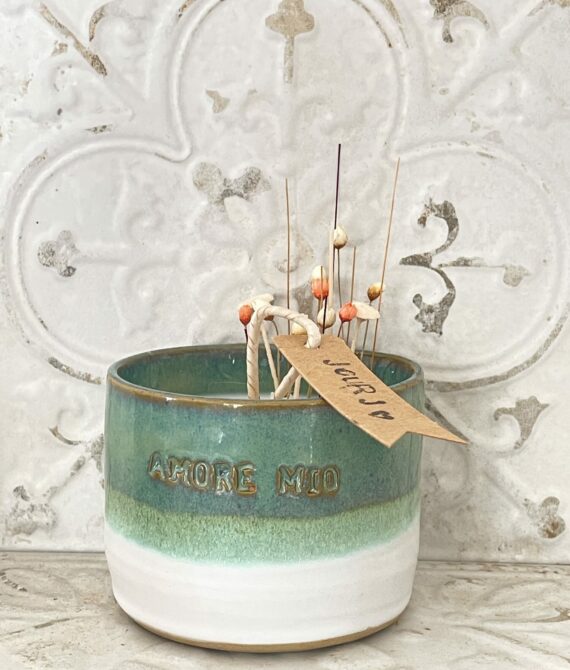 Cér’AmOré Mio Vert et blanc