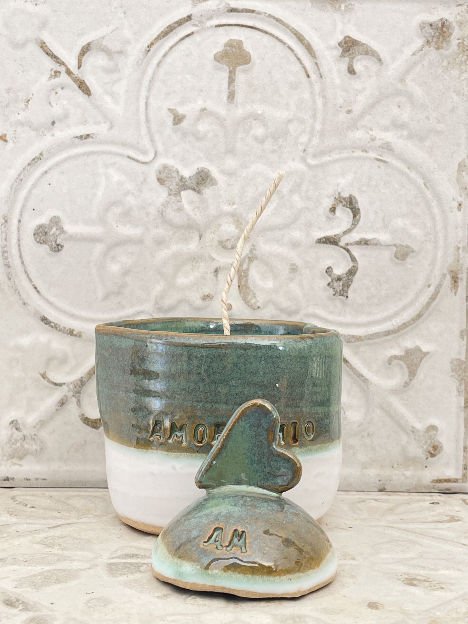 Cér’AmOré Mio Coeur Vert et blanc – Image 3