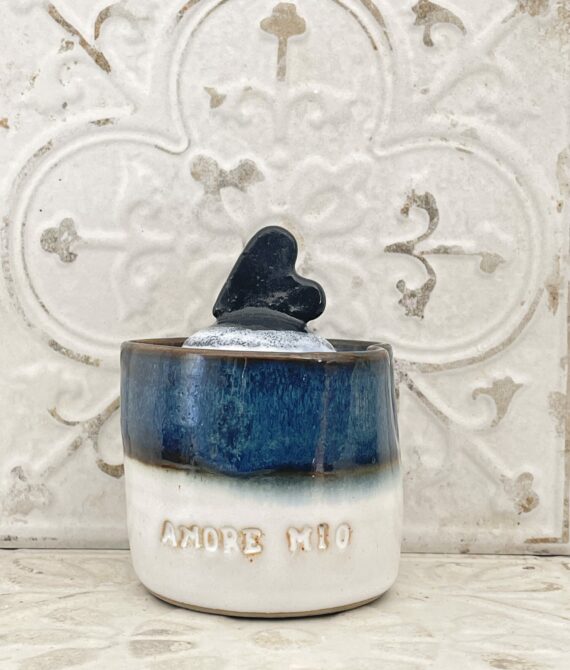 Coeur en cloche Bleu nuit